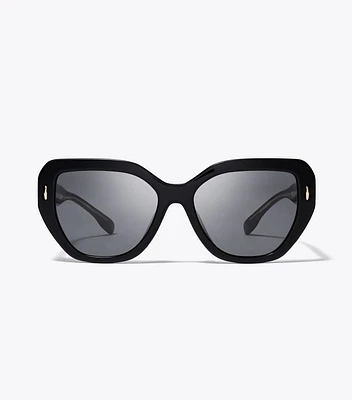 Miller Oversized Cat-Eye Sunglasses