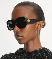 Miller Oversized Square Sunglasses