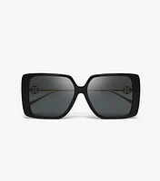 Miller Oversized Square Sunglasses