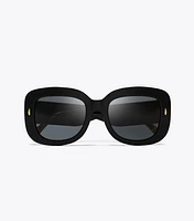 Miller Oversized Square Sunglasses