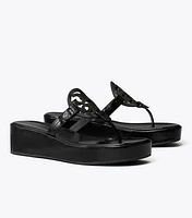 Miller Patent Wedge Sandal