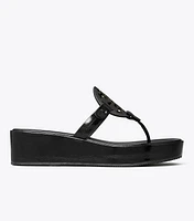 Miller Patent Wedge Sandal