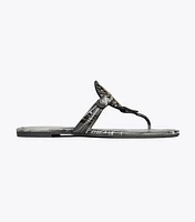 Miller Printed Patent Sandal