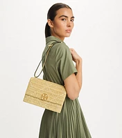 Miller Raffia Shoulder Bag