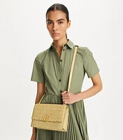 Miller Raffia Shoulder Bag