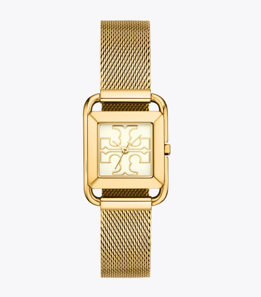 Miller Watch, Mesh/Gold-Tone Stainless Steel