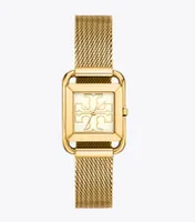 Miller Watch, Mesh/Gold-Tone Stainless Steel