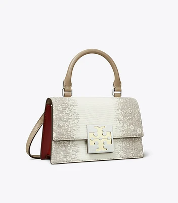 Mini Bon Bon Lizard-Embossed Bag