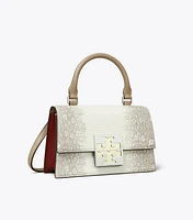 Mini Bon Bon Lizard-Embossed Bag