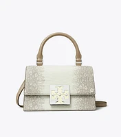 Mini Bon Bon Lizard-Embossed Bag