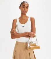 Mini Eleanor Clear Satchel
