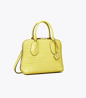 Mini Embossed Swing Satchel