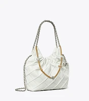 Mini Fleming Soft Distressed Hobo Bag