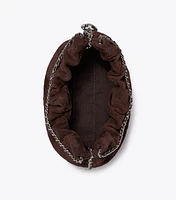 Mini Fleming Soft Suede Hobo Bag