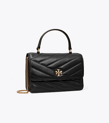 Mini Kira Chevron Top Handle Crossbody