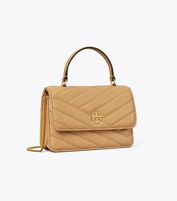 Mini Kira Chevron Top Handle Crossbody