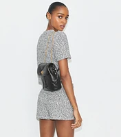 Mini Kira Diamond Quilt Backpack