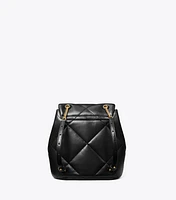 Mini Kira Diamond Quilt Backpack