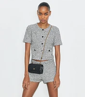Mini Kira Diamond Quilt Flap Bag