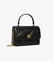 Mini Kira Diamond Quilt Top-Handle Crossbody