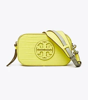 Mini Miller Croc-Embossed Crossbody Bag