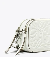 Mini Miller Floral Embossed Crossbody Bag