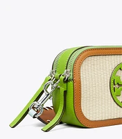 Mini Miller Raffia Crossbody Bag