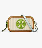 Mini Miller Raffia Crossbody Bag