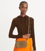 Mini Miller Shaggy Suede Crossbody Bag