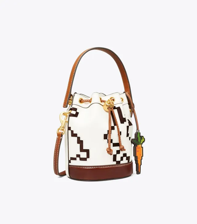 Tory Burch Robinson Mini Bucket Bag – Luxe Paradise