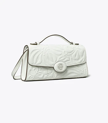 Mini Robinson Floral Embossed Crossbody
