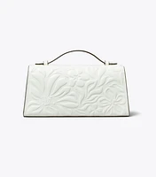 Mini Robinson Floral Embossed Top-Handle Bag