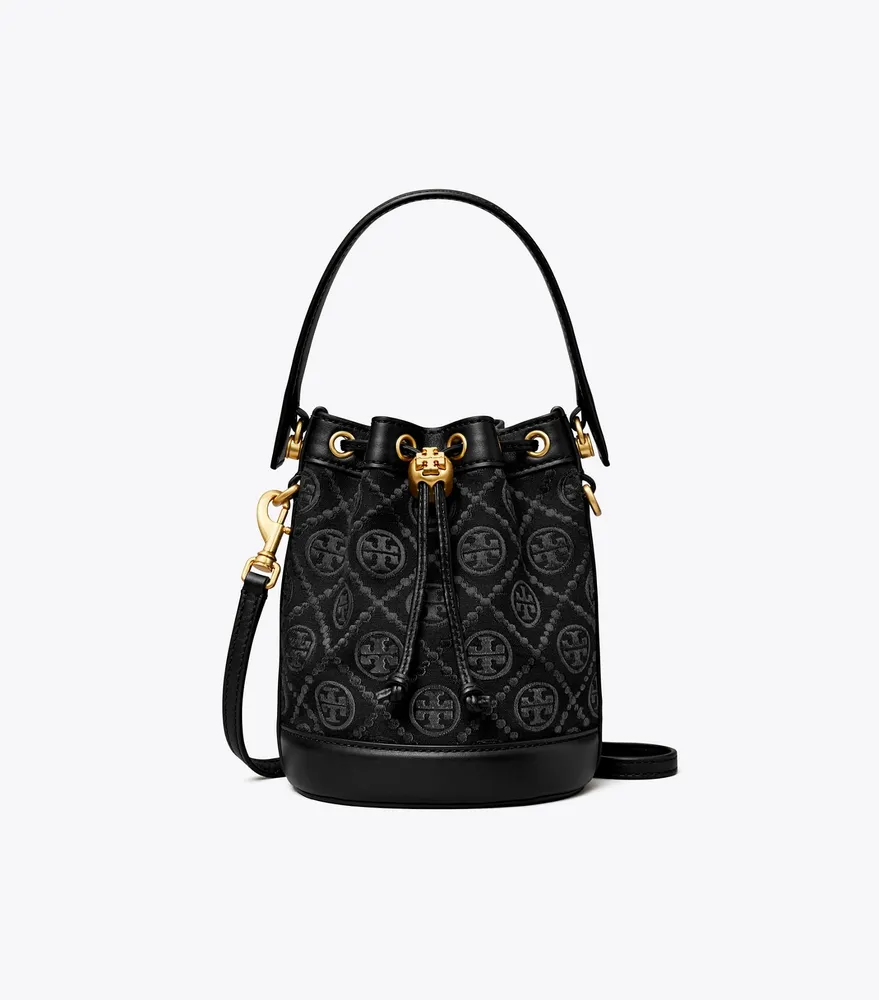Mini T Monogram Bucket Bag