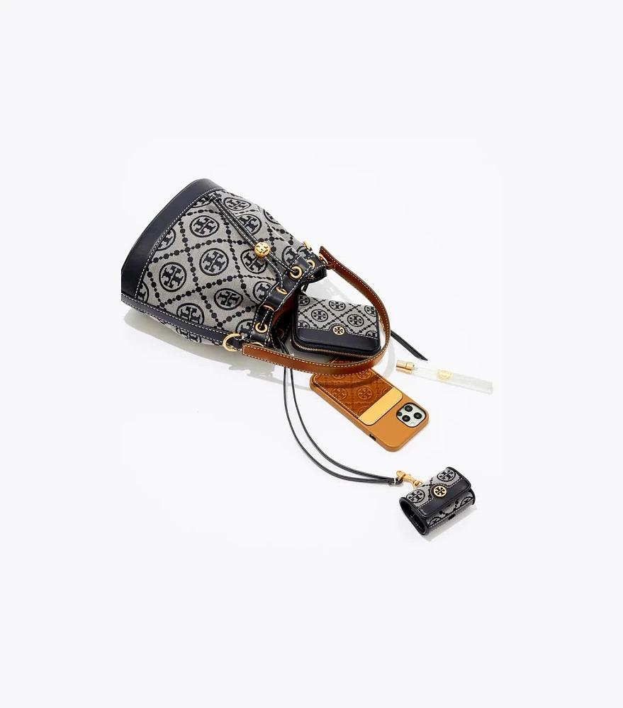 Mini T Monogram Bucket Bag
