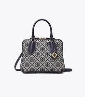 Mini T Monogram Jacquard Swing Satchel