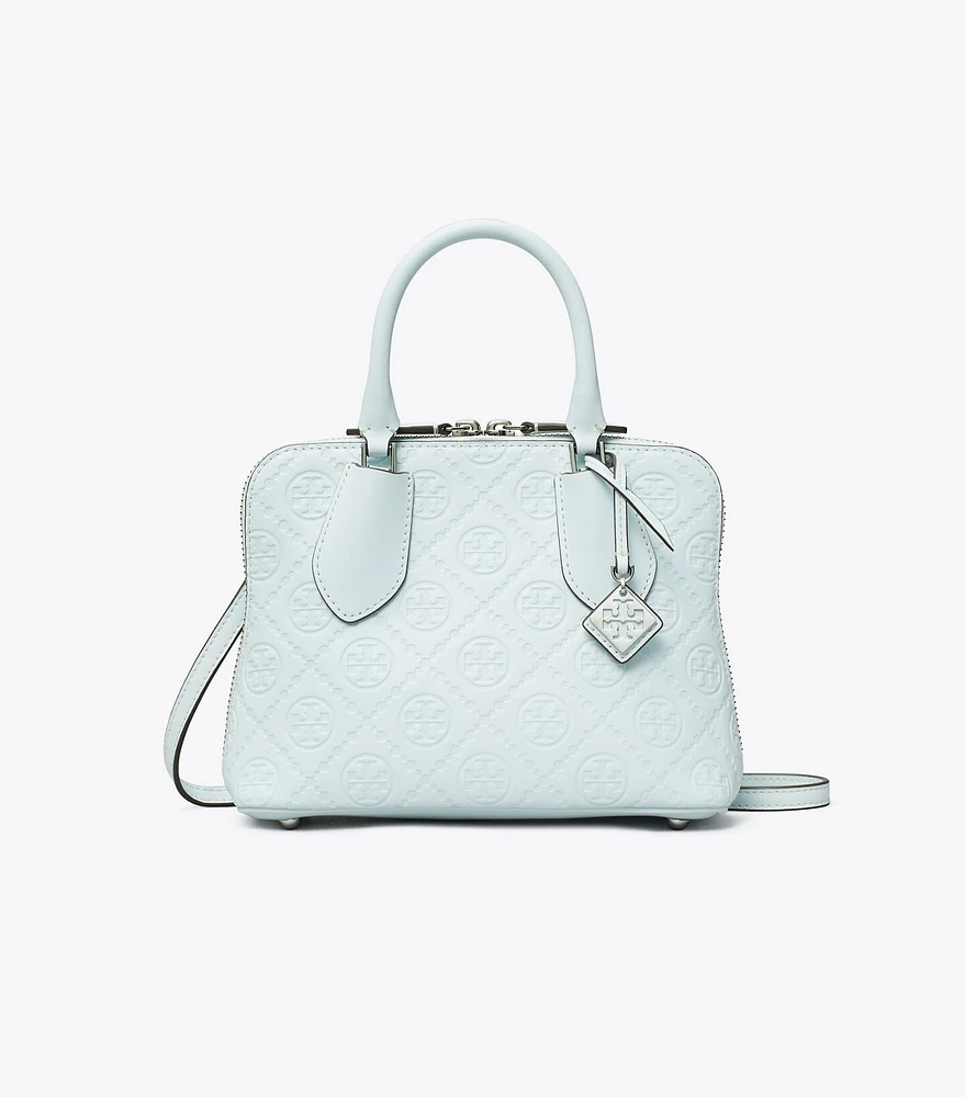 Mini T Monogram Leather Swing Satchel