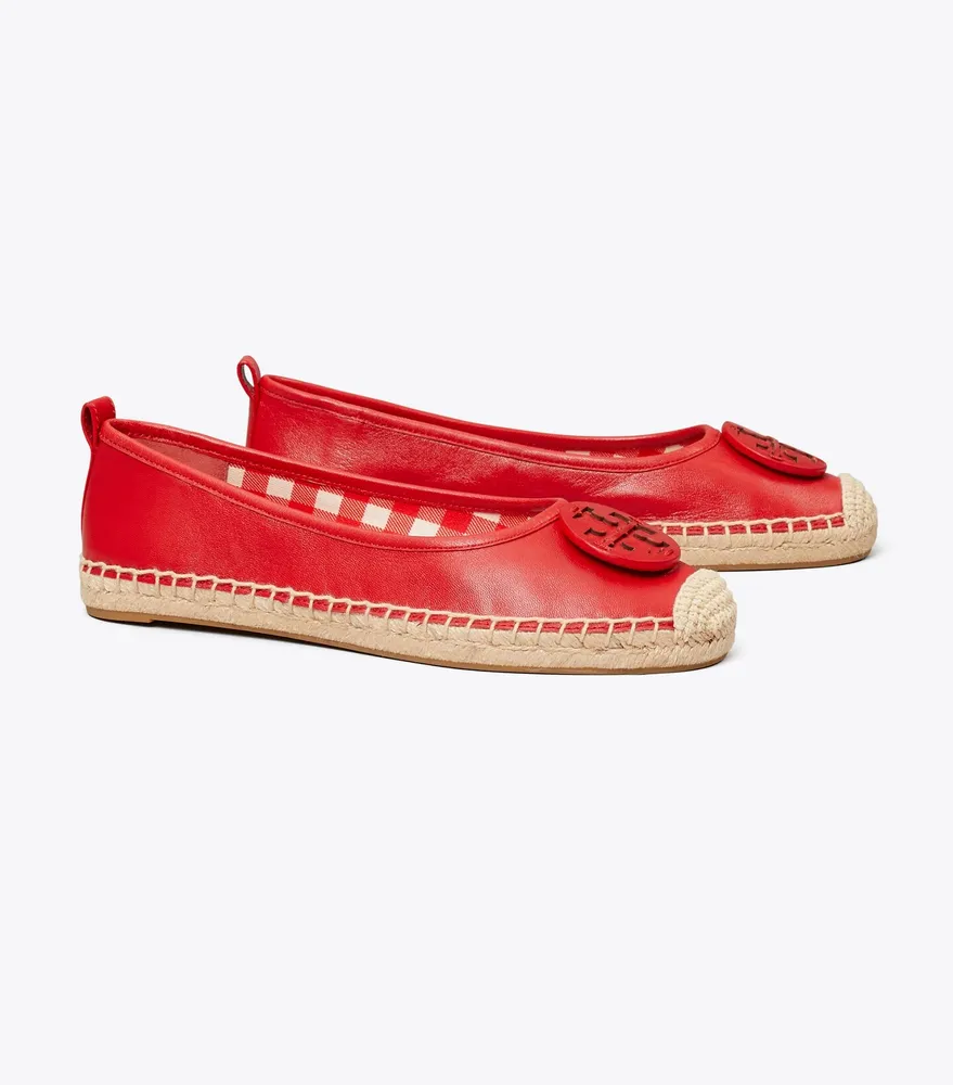 Minnie Ballet Espadrille, Leather