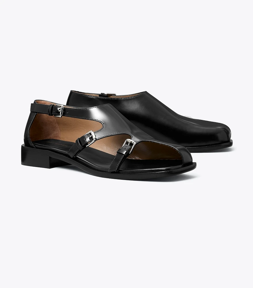 Multi-Buckle Monk Strap