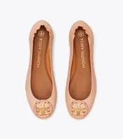 Multi-Logo Ballet Flat