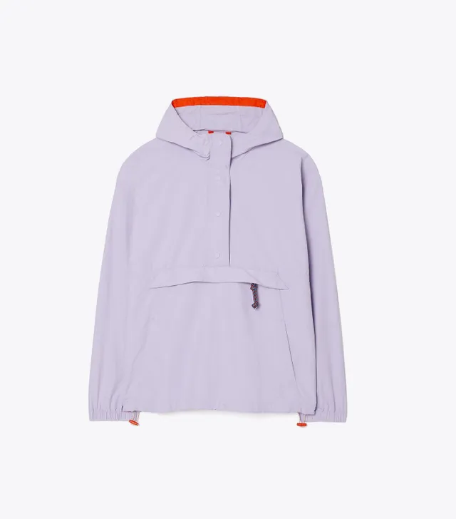 Tory Sport Printed Half-Zip Anorak