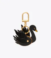 Origami Swan Key Ring