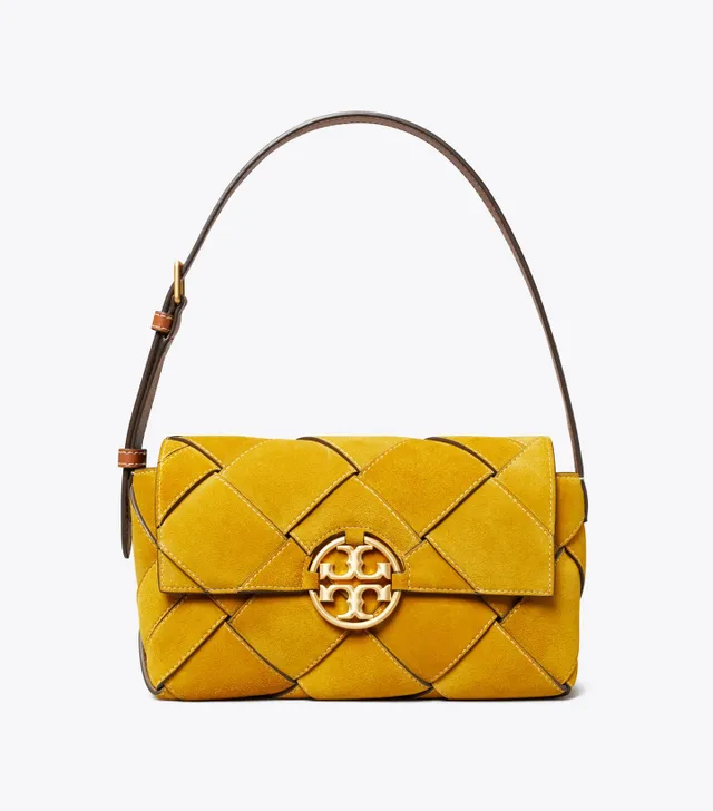 Miller Basket-Weave Small Flap Shoulder Bag : Women's Designer Shoulder  Bags | Tory Burch