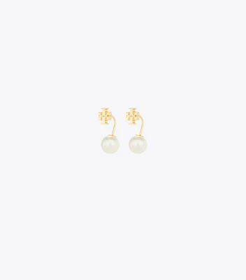 Pearl Front-Back Earrings