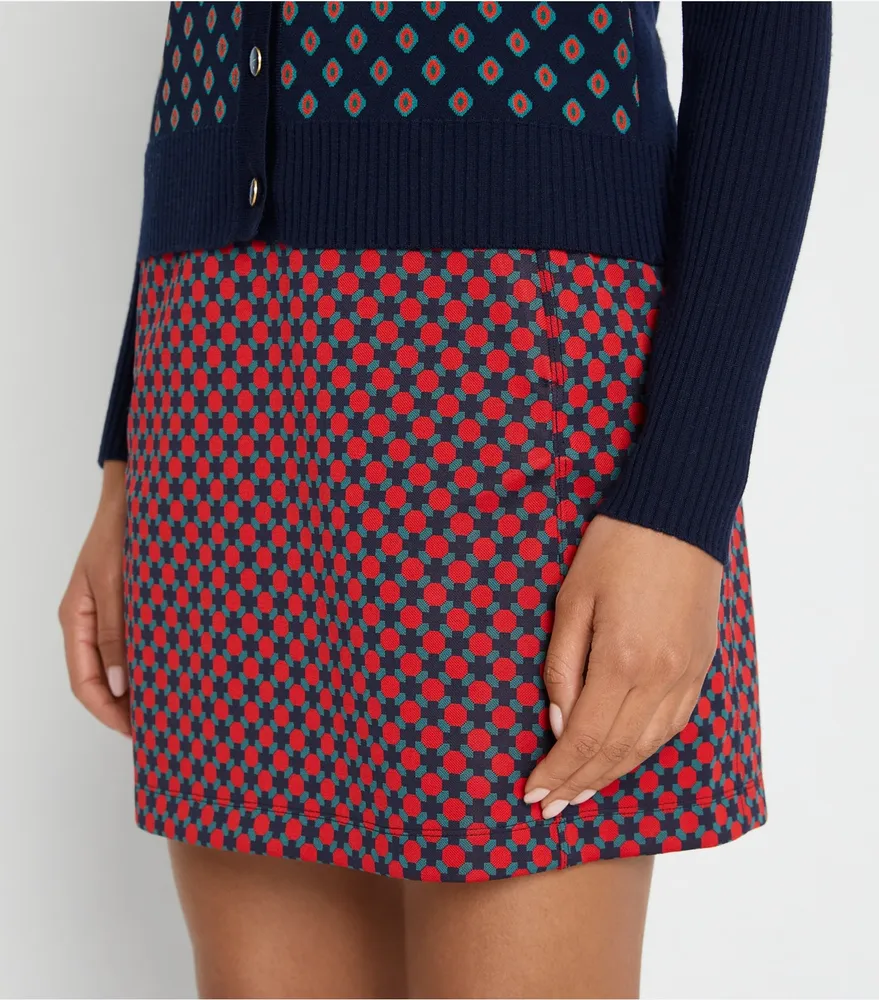 Performance Jacquard Skirt