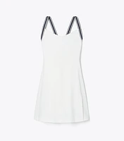 Performance Jersey Cross-Back Tennis Dress