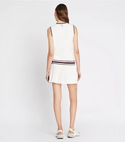 Performance Jersey V-Neck Tennis Dress