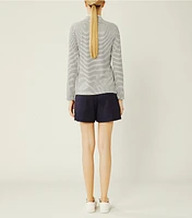 Performance Striped Half-Zip Pullover
