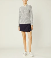 Performance Striped Half-Zip Pullover