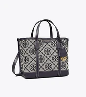 Perry T Monogram Small Triple-Compartment Tote