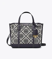 Perry T Monogram Small Triple-Compartment Tote